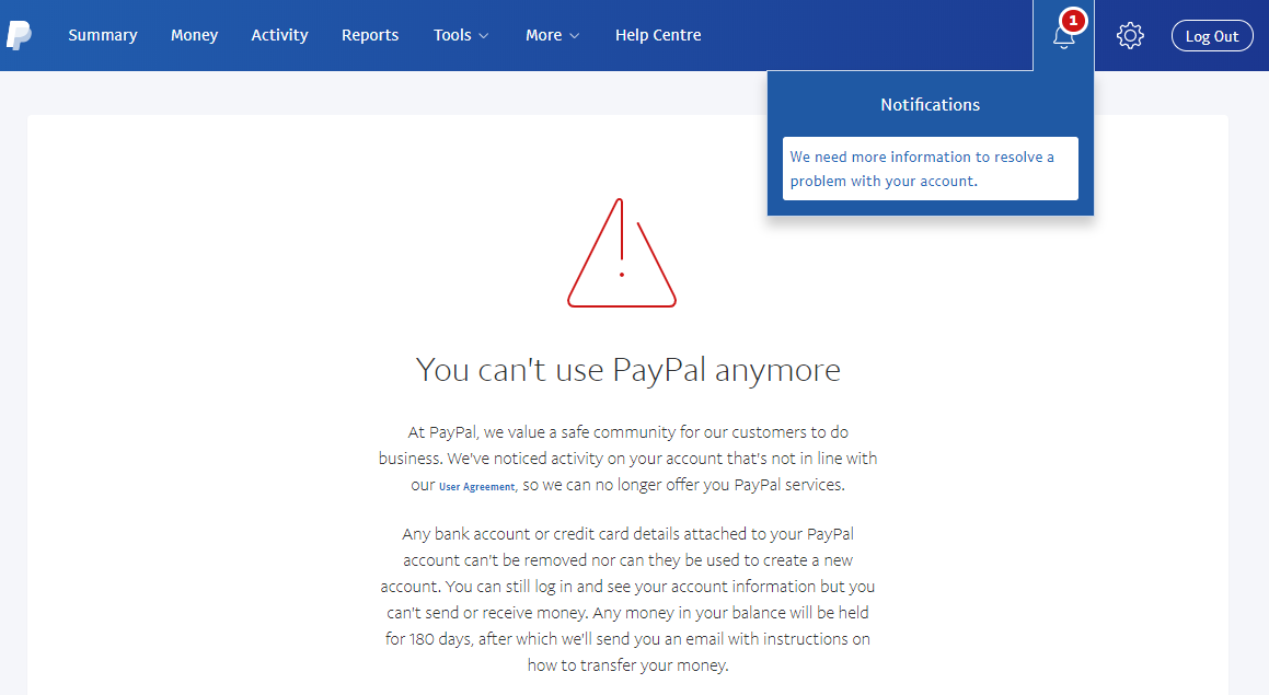 Account Restricted and Payments held for 90 busine - The eBay Community