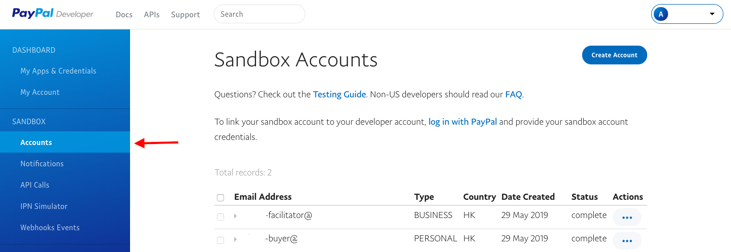 HostKnox :: PayPal Sandbox Tutorial