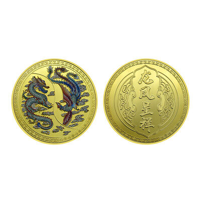 YIN YANG DRAGON AND PHOENIX Set 2 x 1 Oz Silver Coin Francs Chad 