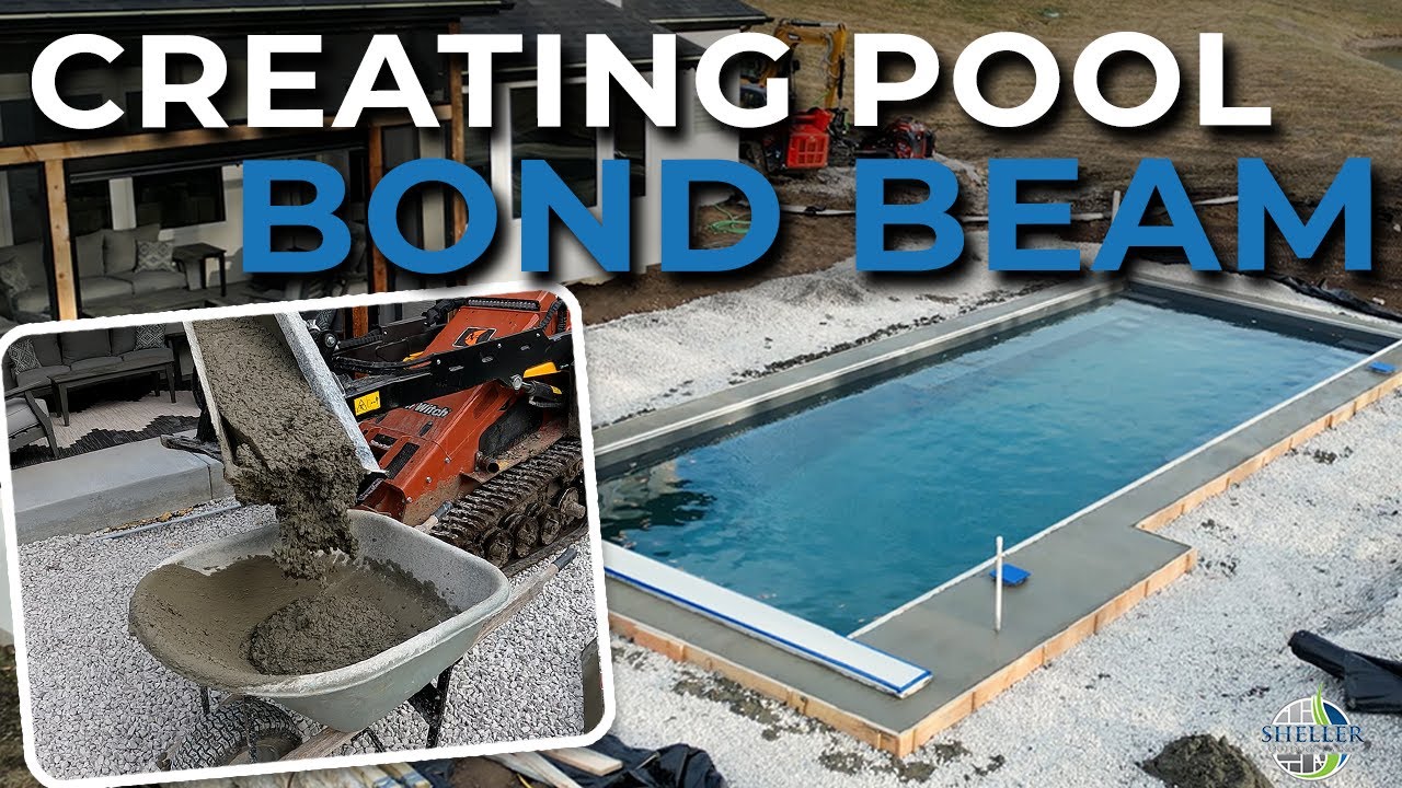 Swimming Pool with Raised & Reverse Bond Beams | The Pool Company Construction