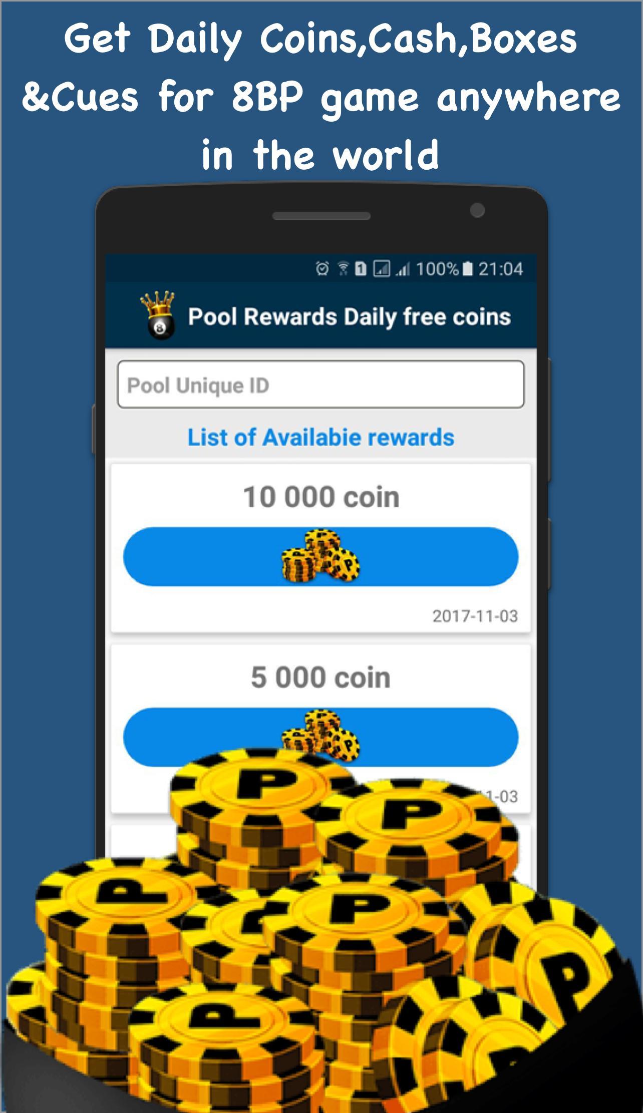 Pool Rewards - daily coins for Android - Download