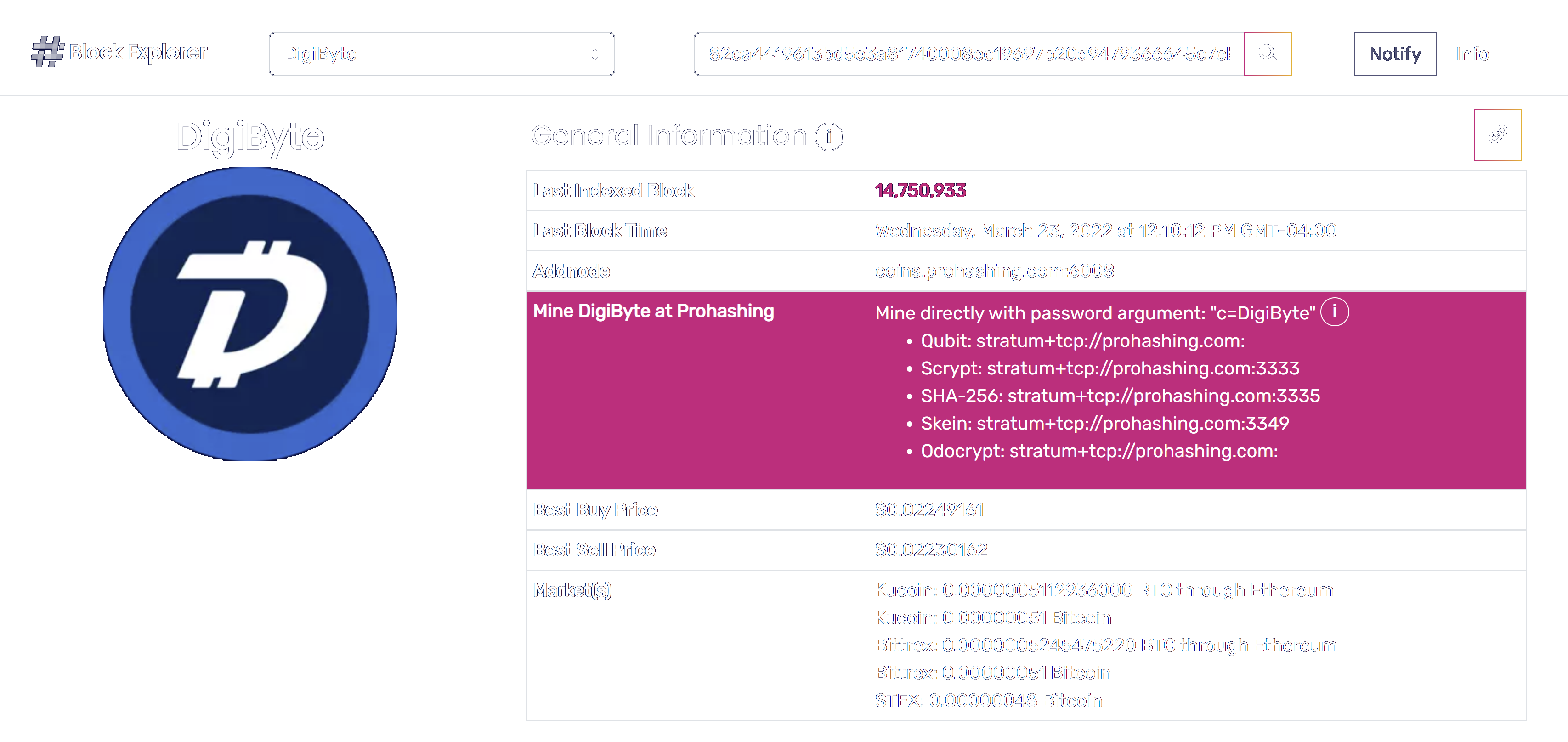 Komodo (KMD) Mining Profit Calculator - WhatToMine