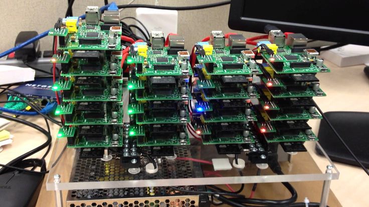 A new ASIC mini-cluster to mine with Raspberry PI - Moreware Blog