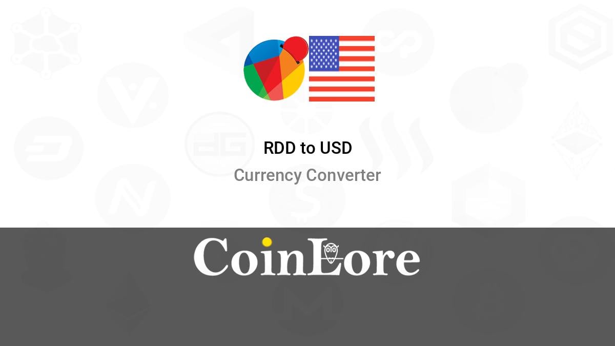 ReddCoin to Bitcoin Conversion | RDD to BTC Exchange Rate Calculator | Markets Insider