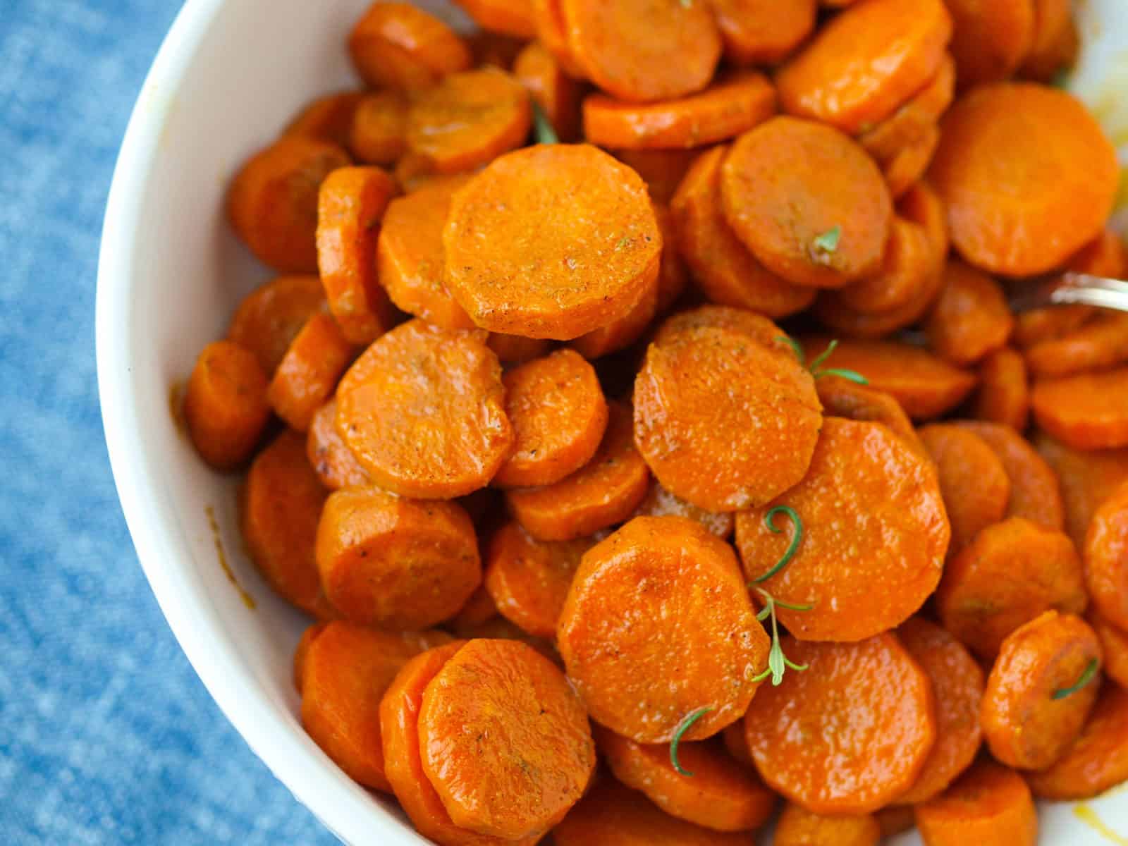 Spicy Honey Butter Carrot Coins | Cravings by Chrissy Teigen