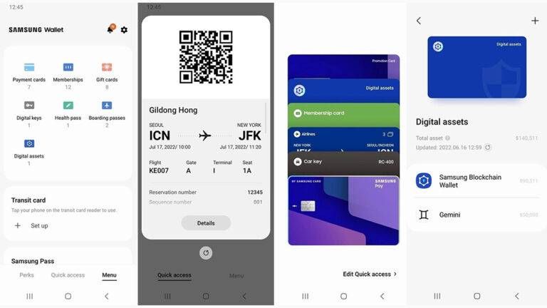 Samsung Wallet (formerly Samsung Pay)