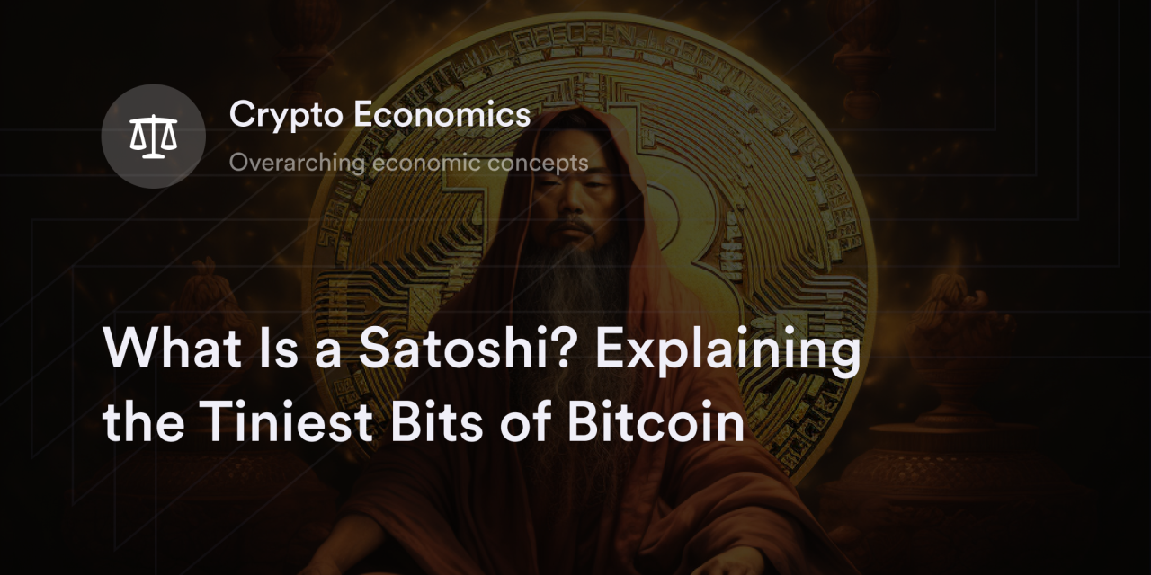 Satoshi (unit) - Bitcoin Wiki