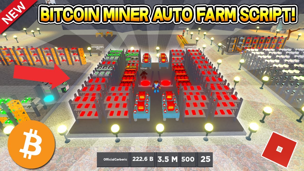 Bitcoin Miner Script Pastebin | Auto Farm, Auto Sell & Claim