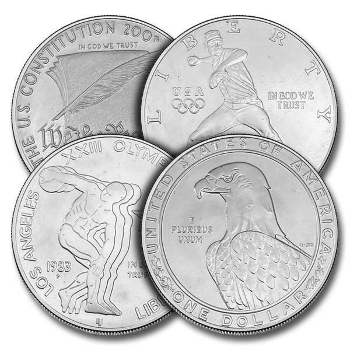 Junk 90% Silver Coins | $1 Face Value - Hero Bullion