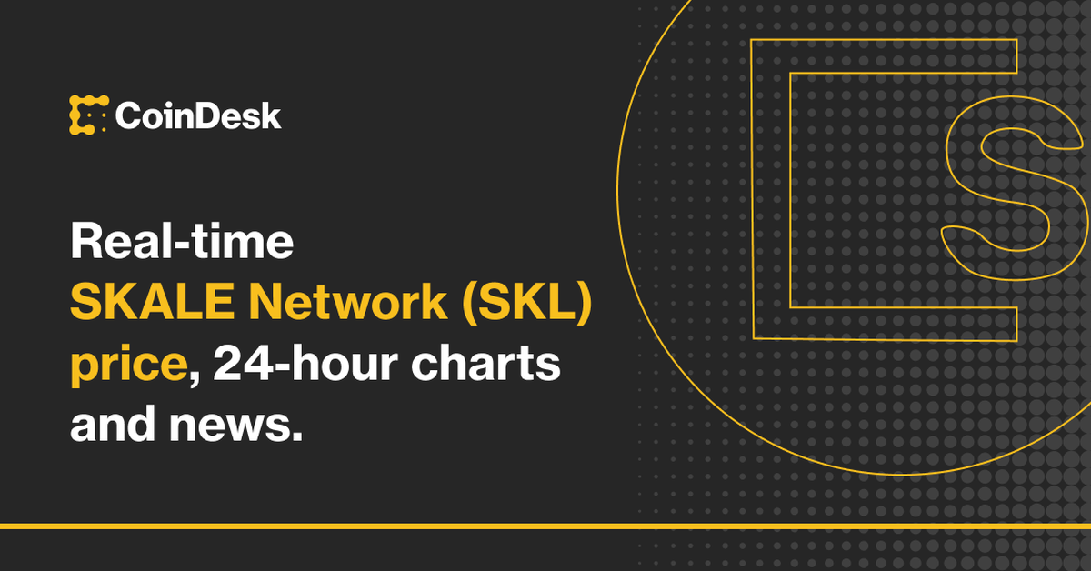 SKALE (SKL) News Feed | CoinCodex