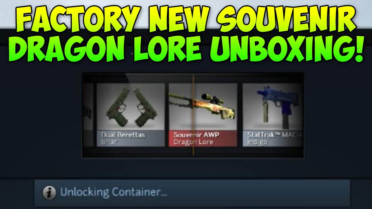 Souvenir AWP | Dragon Lore Factory New CS2 | CSGO Skin - Bloodycase