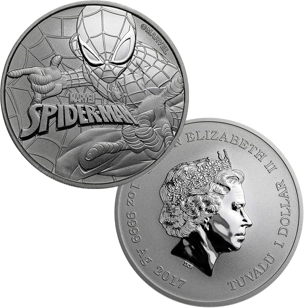 1 Oz Spiderman | limited edition silver coin | The Perth Mint