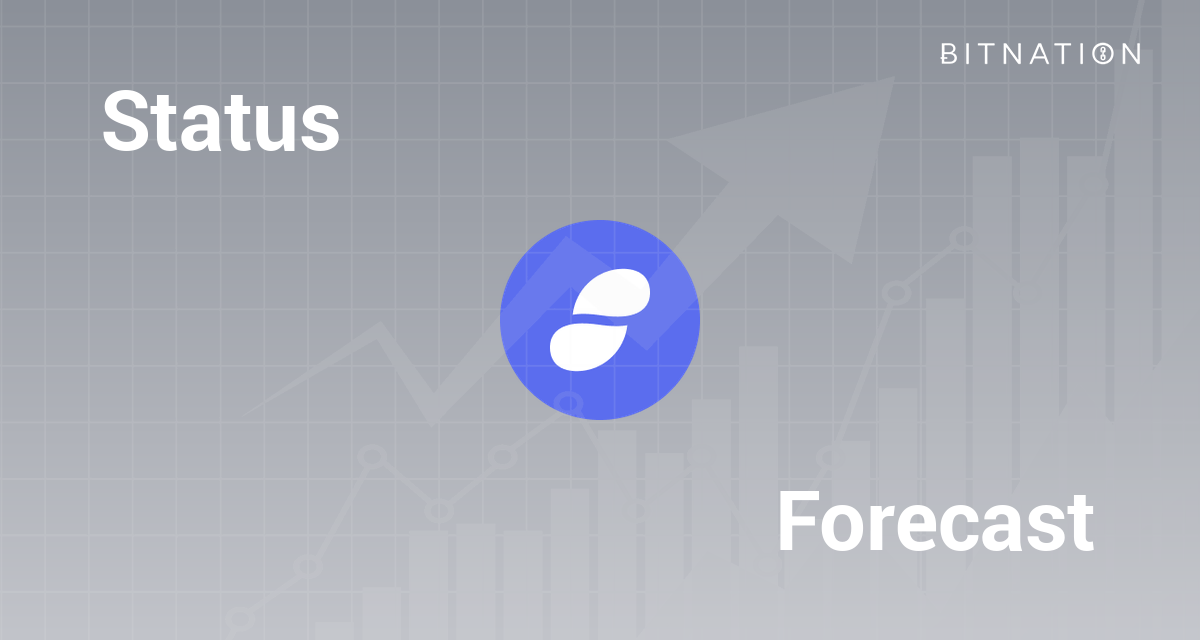 Status Price Prediction up to $ by - SNT Forecast - 