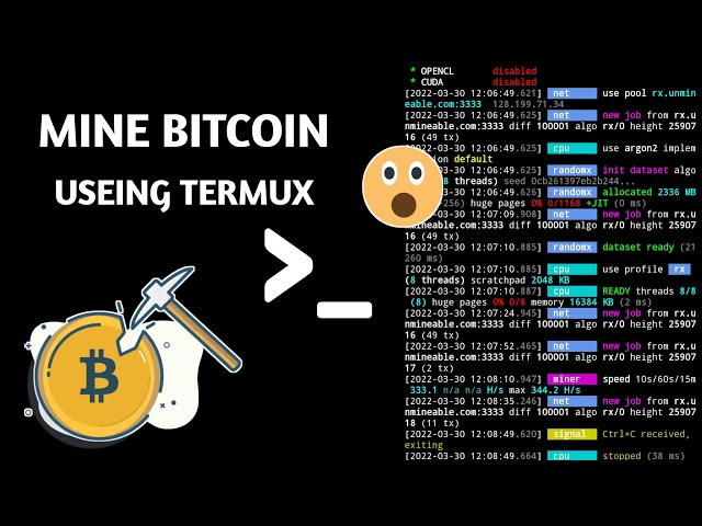 CRYPTO MINING VIA TERMUX | @immortals84 - 1001fish.ru