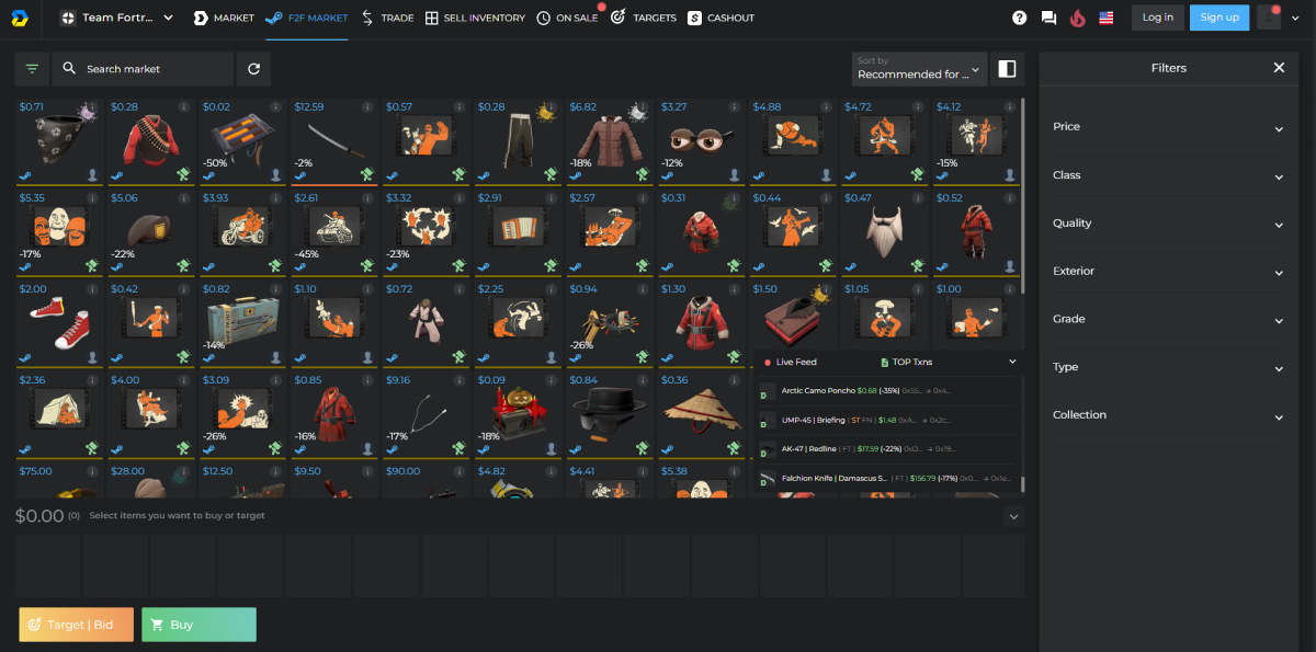 1001fish.ru - The Ultimate Platform for Trading Game Skins: CS 2, DOTA 2, TF2, RUST.