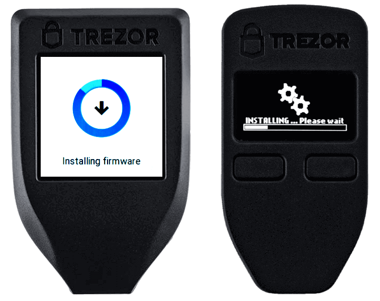 How to Update Firmware for Trezor One - Hongkiat