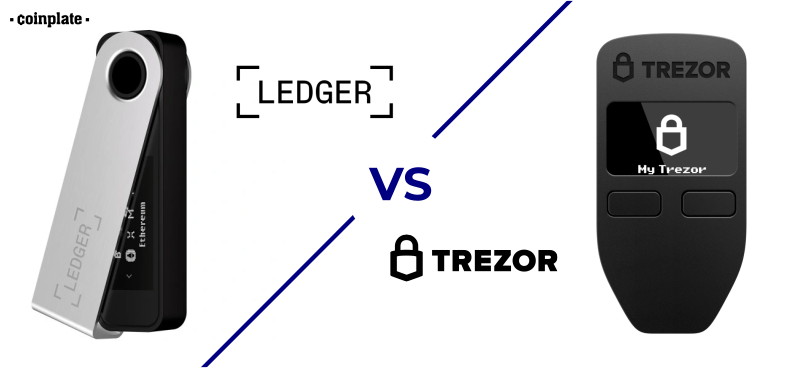 Hardware wallet comparison Ledger, Trezor, BitBox