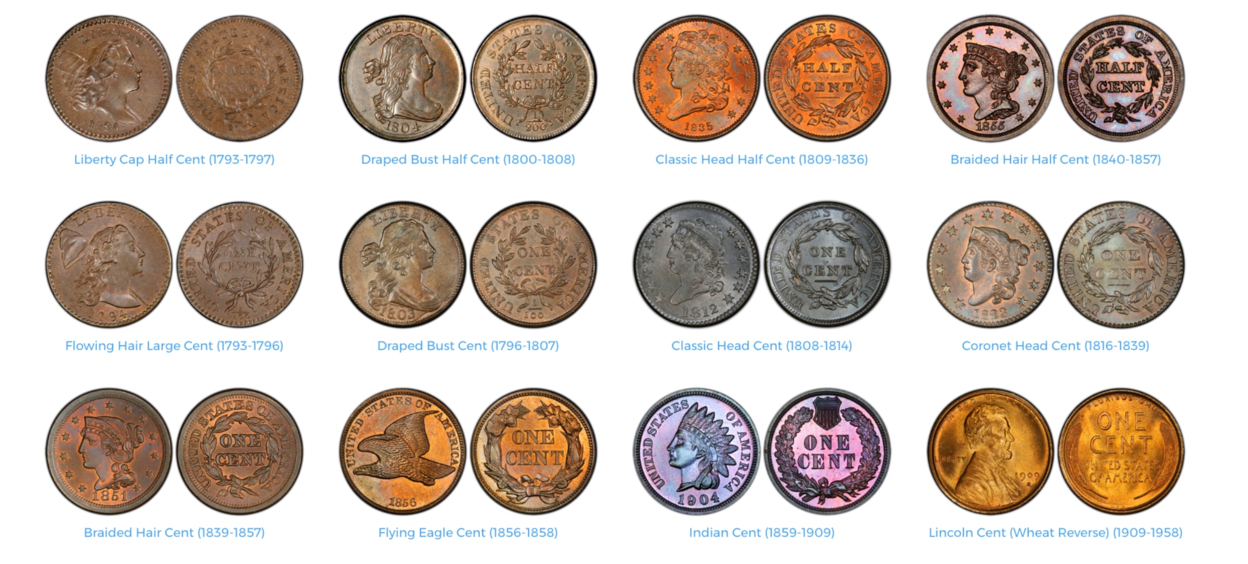 Coin Size Guide – The Coin Supply Store