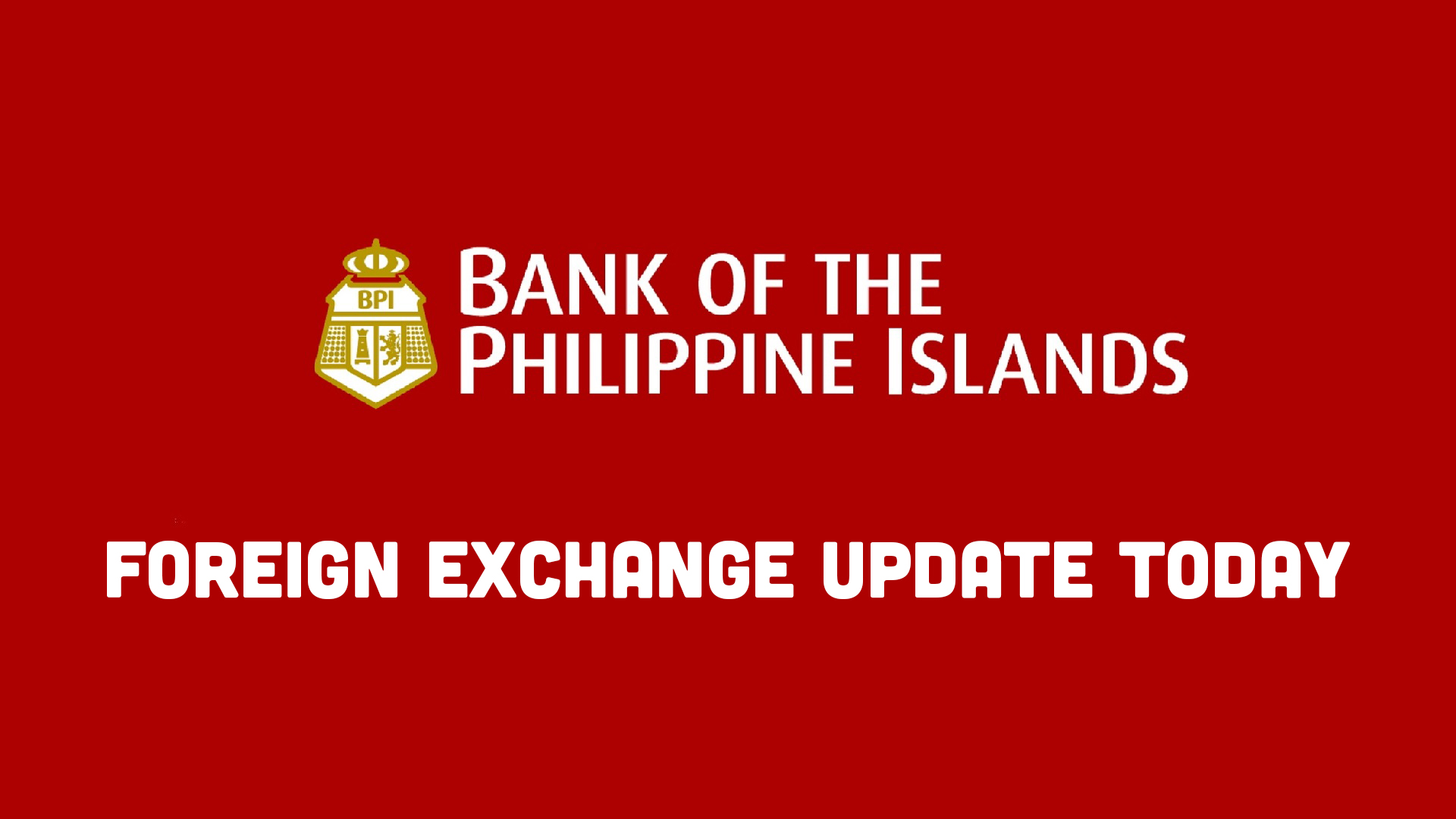 Bangko Sentral ng Pilipinas Statistics - Exchange Rate