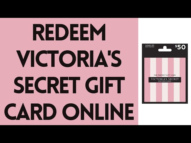 Use Your Victoria's Secret 