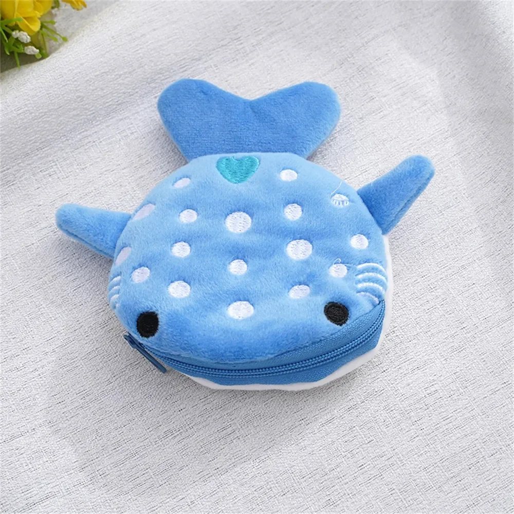 Handmade mini Whale pouch - Shop BeenBean Coin Purses - Pinkoi