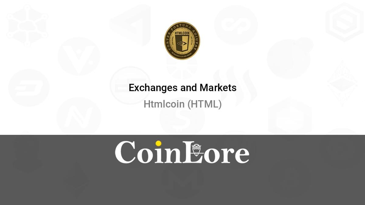 Buy HTMLCOIN with Credit or Debit Card | Buy HTML Instantly