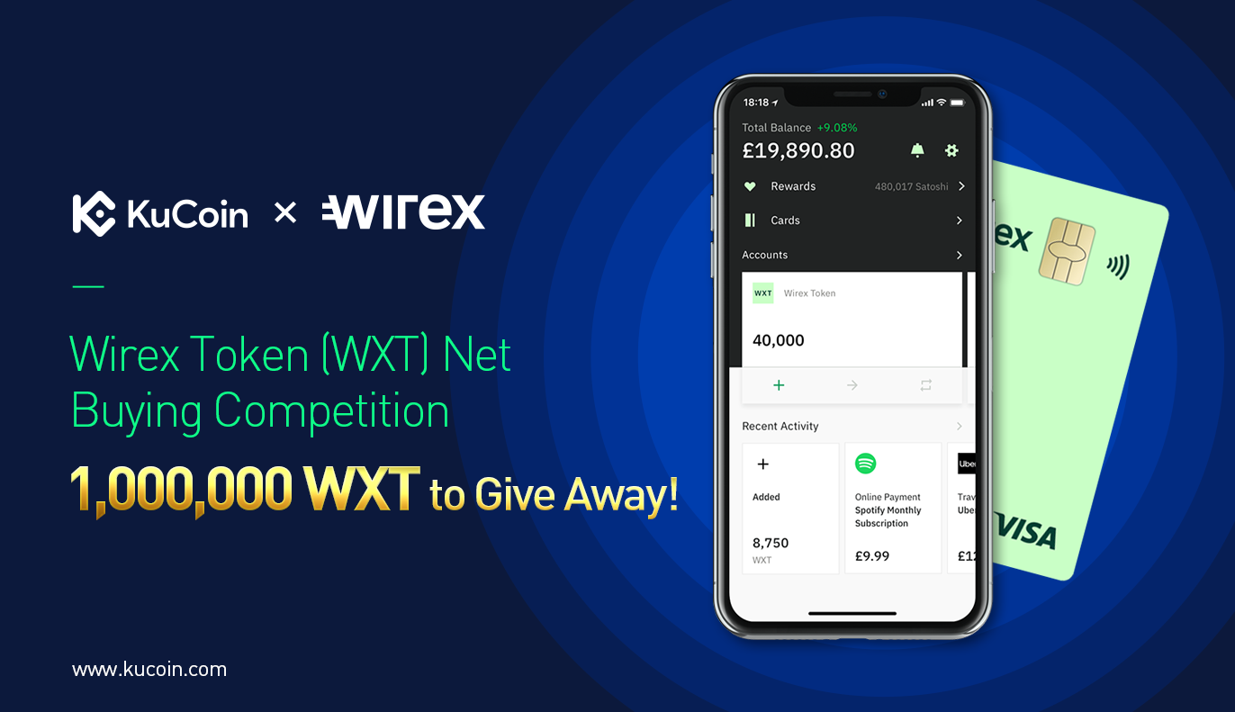 Wirex Launches WXT Token, Says Fundraising is 