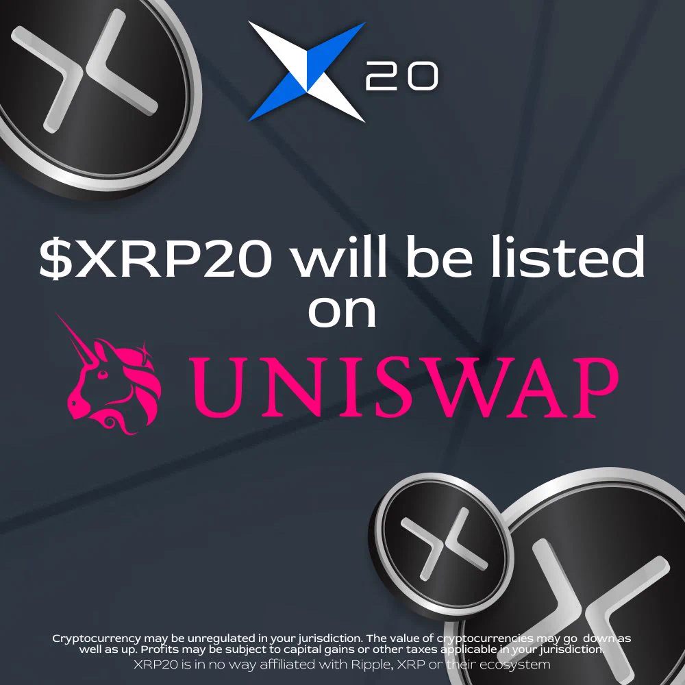 XRP price, XRP20 live chart & news, XRP20 to USD converter