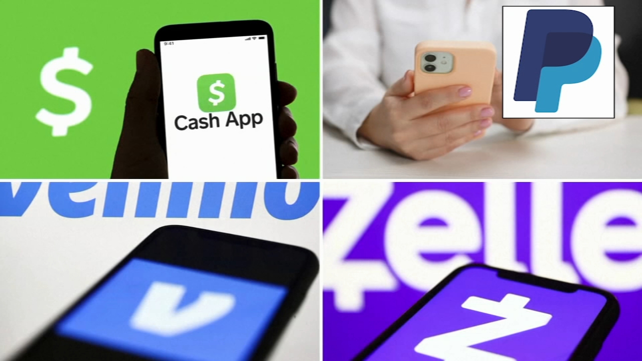 Be cautious when using payment apps like PayPal, Venmo, and Zelle